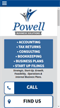 Mobile Screenshot of powellbusinesssolutions.com